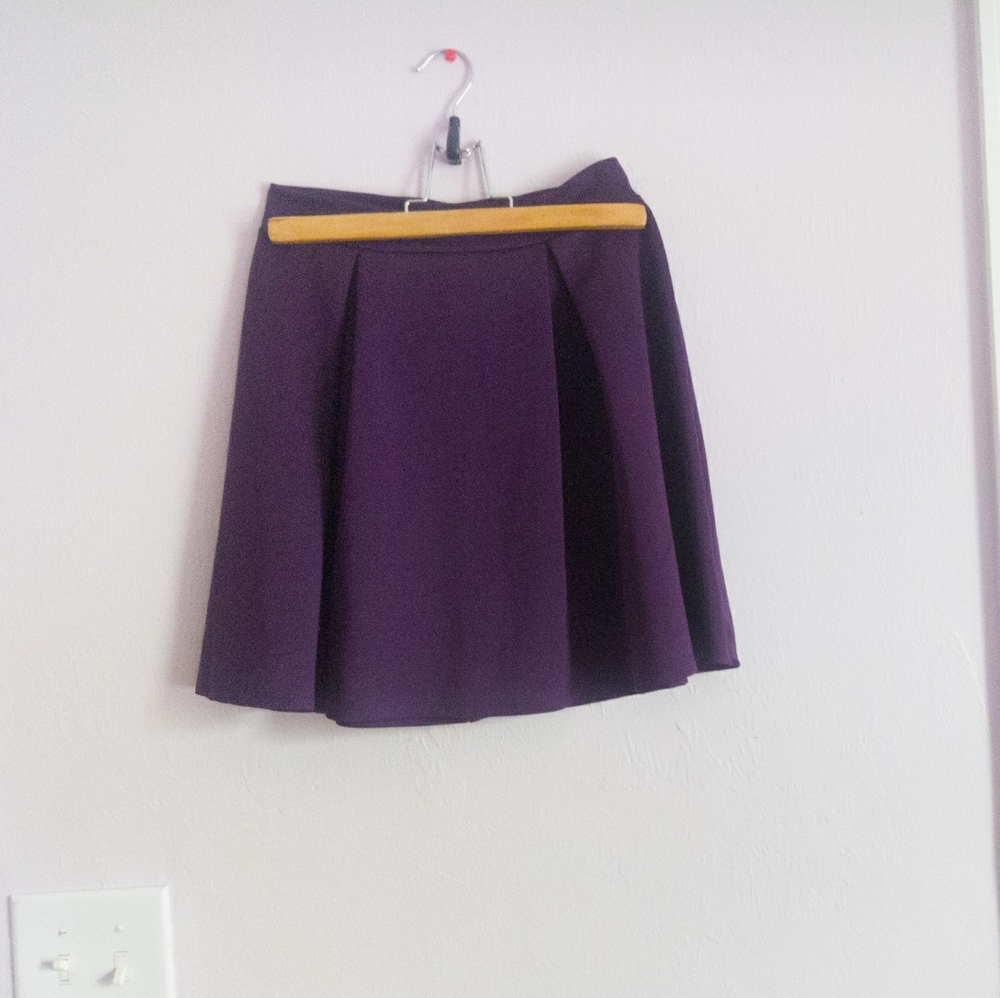 ❤SALE❤Charlotte Russe Dark Purple Skater Skirt